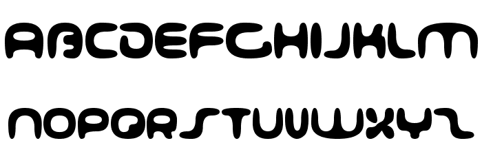 001 Interstellar Log Font UPPERCASE