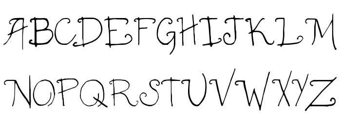 003 Anna Caps Font Litere mici