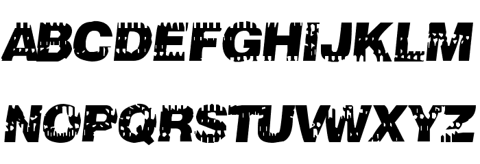 106 Beats That 字体 大写