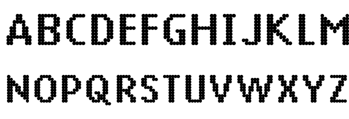 14 LED Phattt Heavy Schriftart Groß