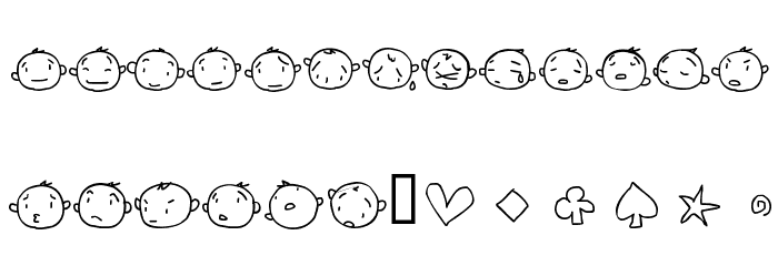 20faces Schriftart Groß