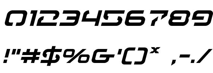 4114 Blaster Italic لخطوط تنزيل حرف أخرى