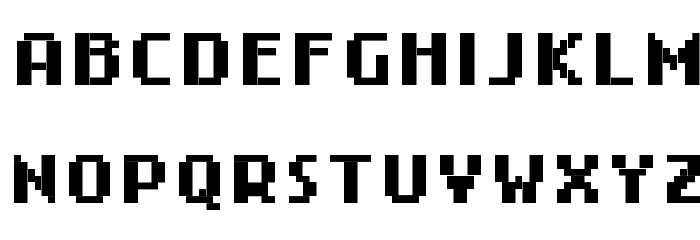 4Mini Font Litere mari