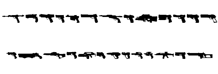 2nd Amendment 2050 Fonte MAIÚSCULAS