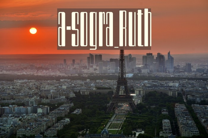 a-sogra_Ruth Font examples