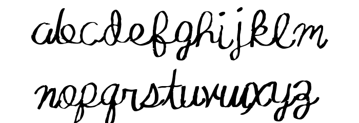 AbsoluteInvite フォント 大文字