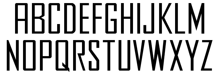 Agency Font Litere mari