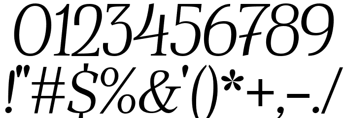 Ahellya Italic Schriftart Anderer Schreiben
