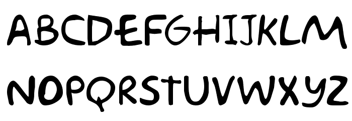 Akbar Font UPPERCASE