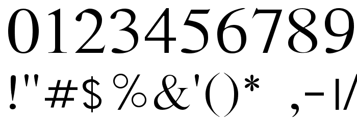 Akhar Font OTHER CHARS
