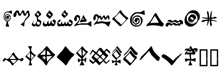Alchemist Symbols Fuentes OTROS CHARS