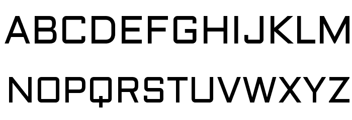 Aldrich Regular Schriftart Groß