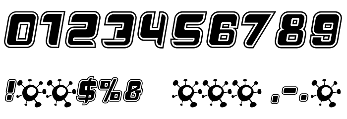 AlienMushrooms Font Alte caractere