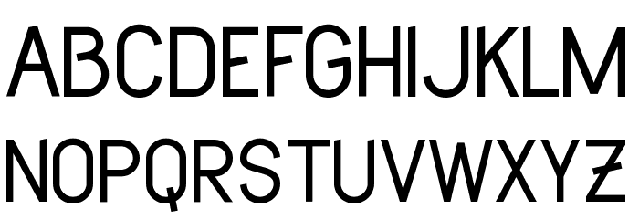 Alveru - Personal Use Font Litere mari