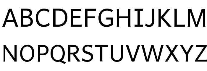 Andika Font Litere mari