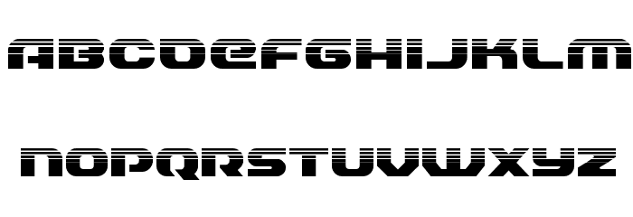 Annapolis Halftone Schriftart Groß