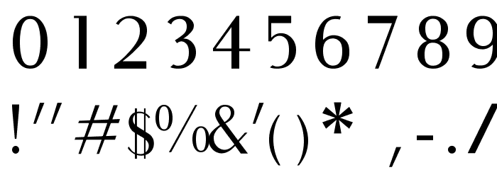 Audrey Normal Font OTHER CHARS