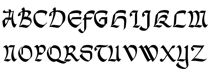 AuthorOpti-Bold 字体 大写