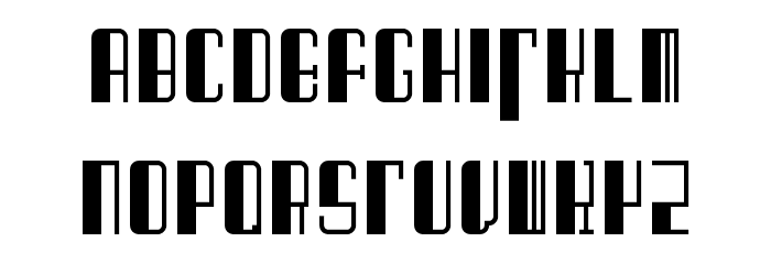 Barcode Deco! Regular Font UPPERCASE