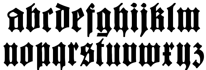 BarloesiusSchrift Polices MINUSCULES