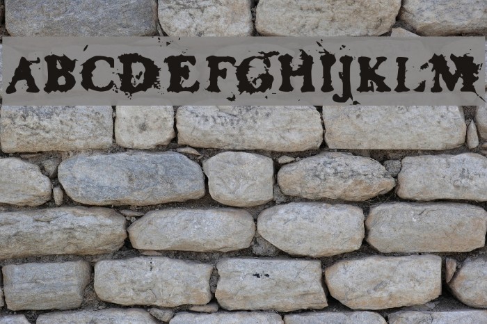 Basketcase Roman Schriftart examples