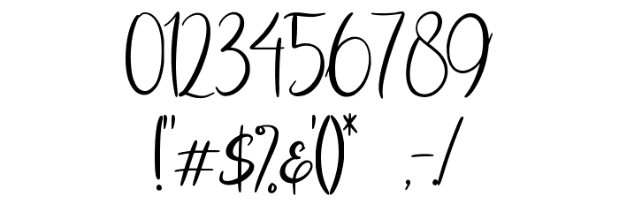 Beasttica Schriftart Anderer Schreiben