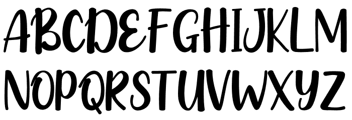 Bella Years Font Litere mari