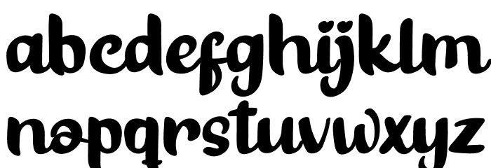 Bester Keefi Personal Use Fonte MINÚSCULAS