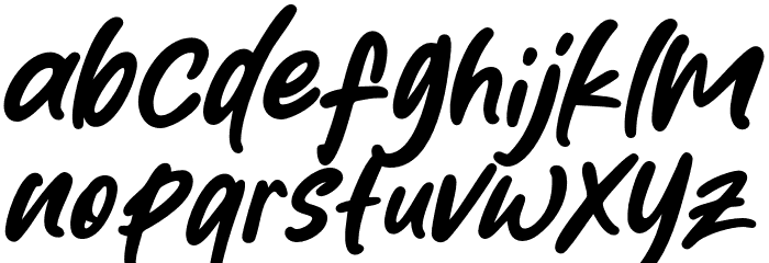 Bitcheese Schriftart Kleinbuchstaben