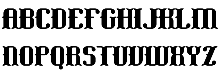 Blackoninaut Bold BRK フォント 大文字