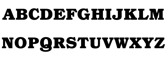BOOKmanOpti-Bold Font UPPERCASE