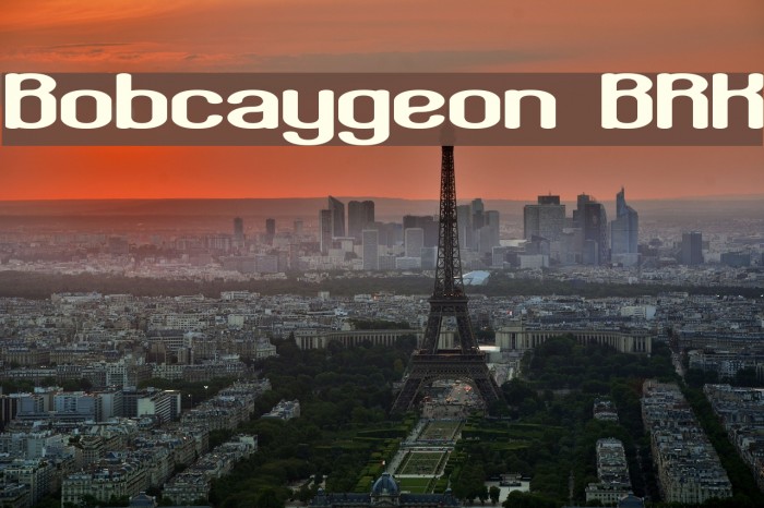 Bobcaygeon BRK Fuentes examples