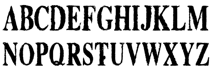Boutique Шрифта ВЕРХНИЙ