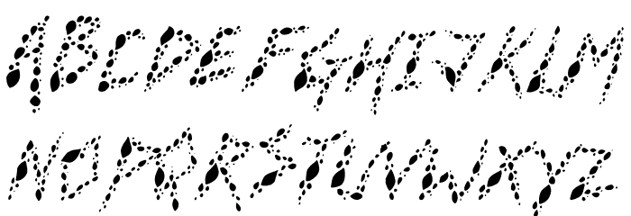 Breathe Ink Schriftart Groß