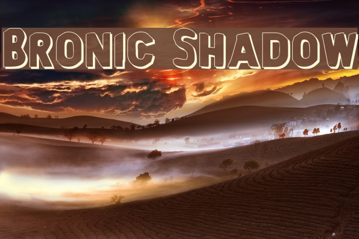 Bronic Shadow لخطوط تنزيل examples
