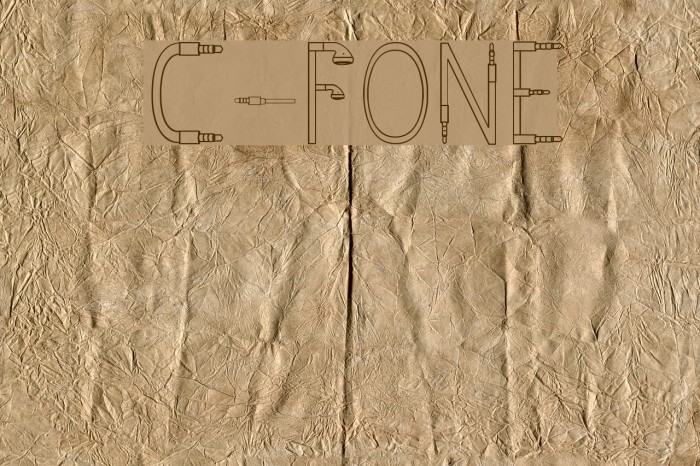 C - FONE フォント examples