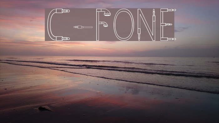 C - FONE フォント examples