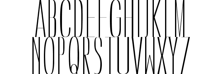 Caledo-Light フォント 大文字