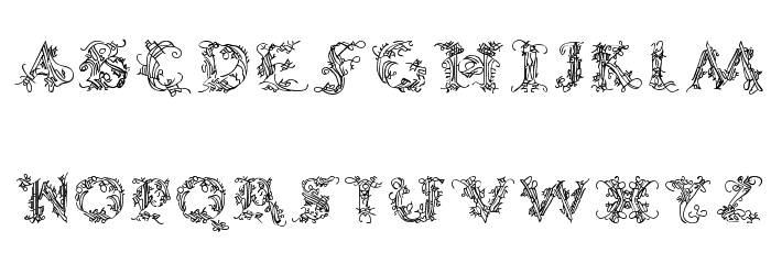 CalliPsoGrafia Medium 字体 大写