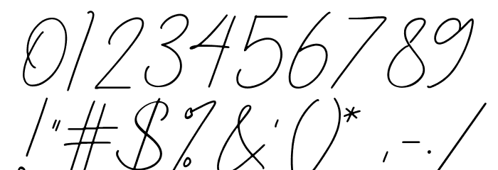 Callifornia Signature Font OTHER CHARS