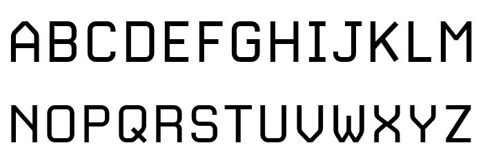 CarbonRegular W00 Regular Font UPPERCASE