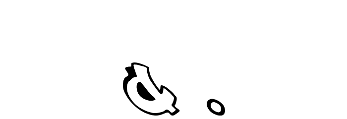 Cartoon Slant 1 لخطوط تنزيل حرف أخرى