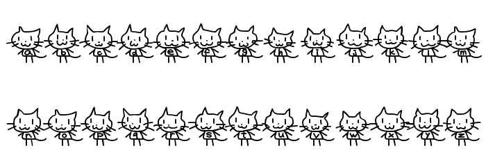 Cat type Fuentes MINÚSCULAS