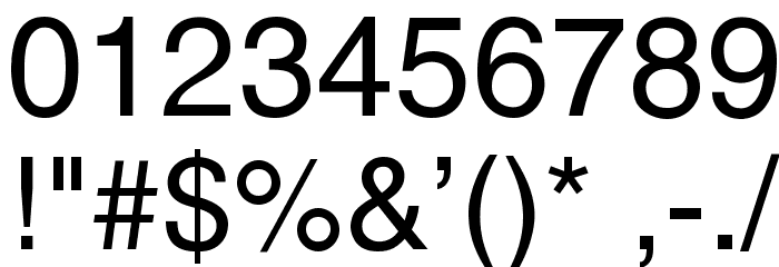Cetus Schriftart Anderer Schreiben