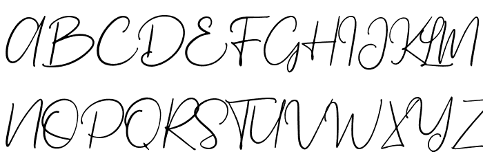 ChelseaOlivia Schriftart Groß