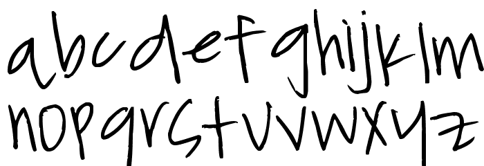 ChickenScratch لخطوط تنزيل صغيرة