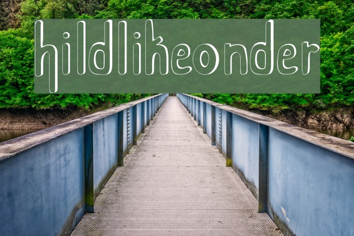 Childlike Wonder Caratteri examples