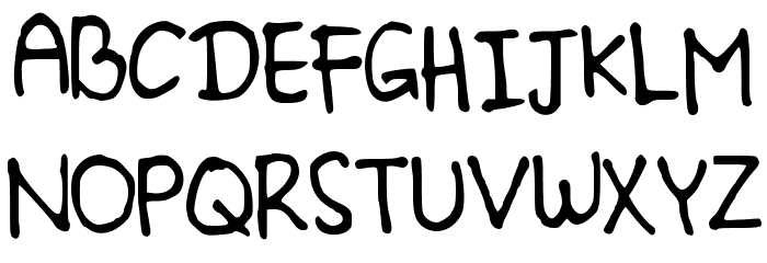 Cindyyo Font UPPERCASE