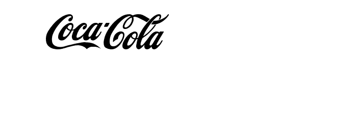 CocaCola Fonte MAIÚSCULAS