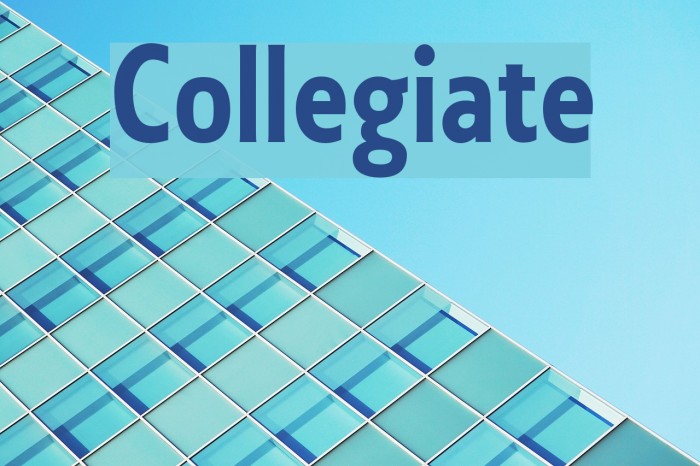 Collegiate Fuentes examples